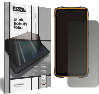 Blickschutzfolie für Cubot KingKong 5 Pro matt Schutzfolie Privacy