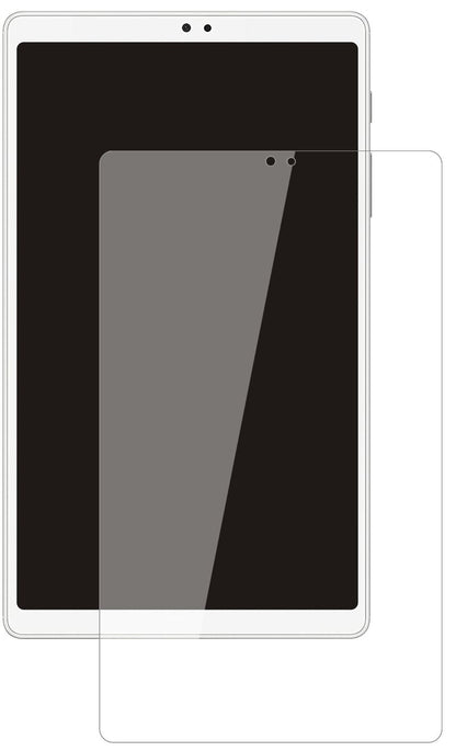 SamsungGalaxy Tab A7 Lite LTE mit aufgebrachter dipos Flex Schutzfolie, glasklare Darstellung ohne Einschränkungen
