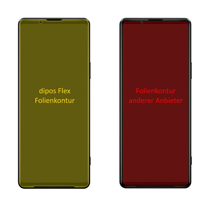 3x 3D Full Cover Schutzfolie für Sony Xperia 1 III
