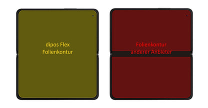 3x 3D Full Cover Schutzfolie für Oppo Find N