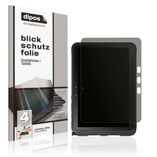 Blickschutzfolie für Samsung Galaxy Tab Active 4 Pro matt Schutzfolie Privacy