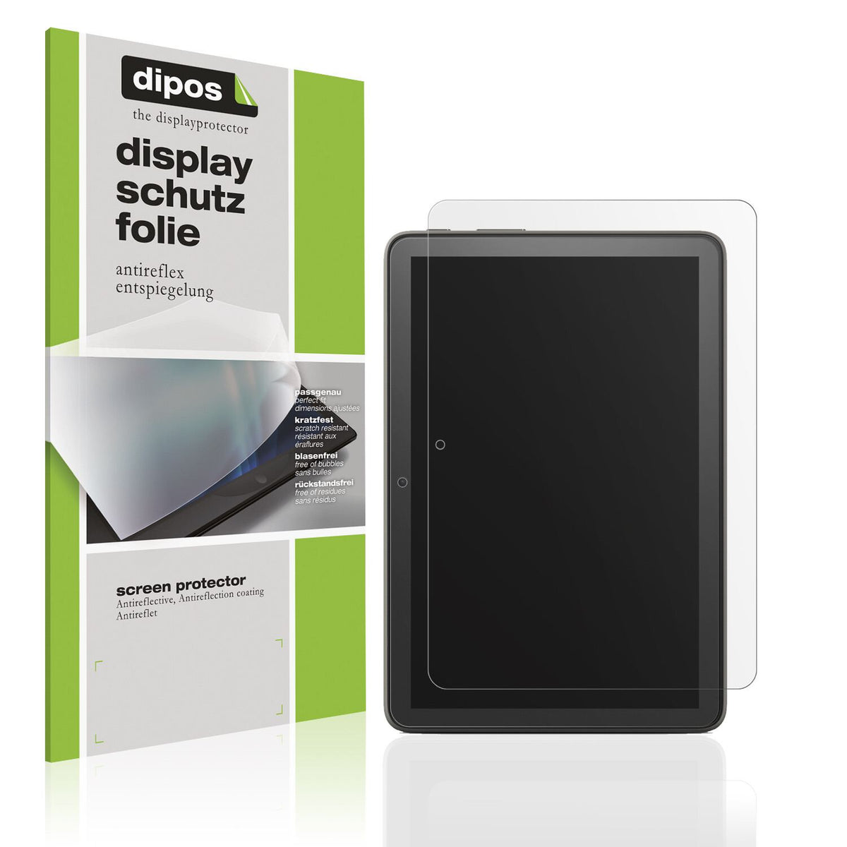 2x Schutzfolie matt für Amazon Fire HD 8 Plus (2022) Display-Schutzfolie