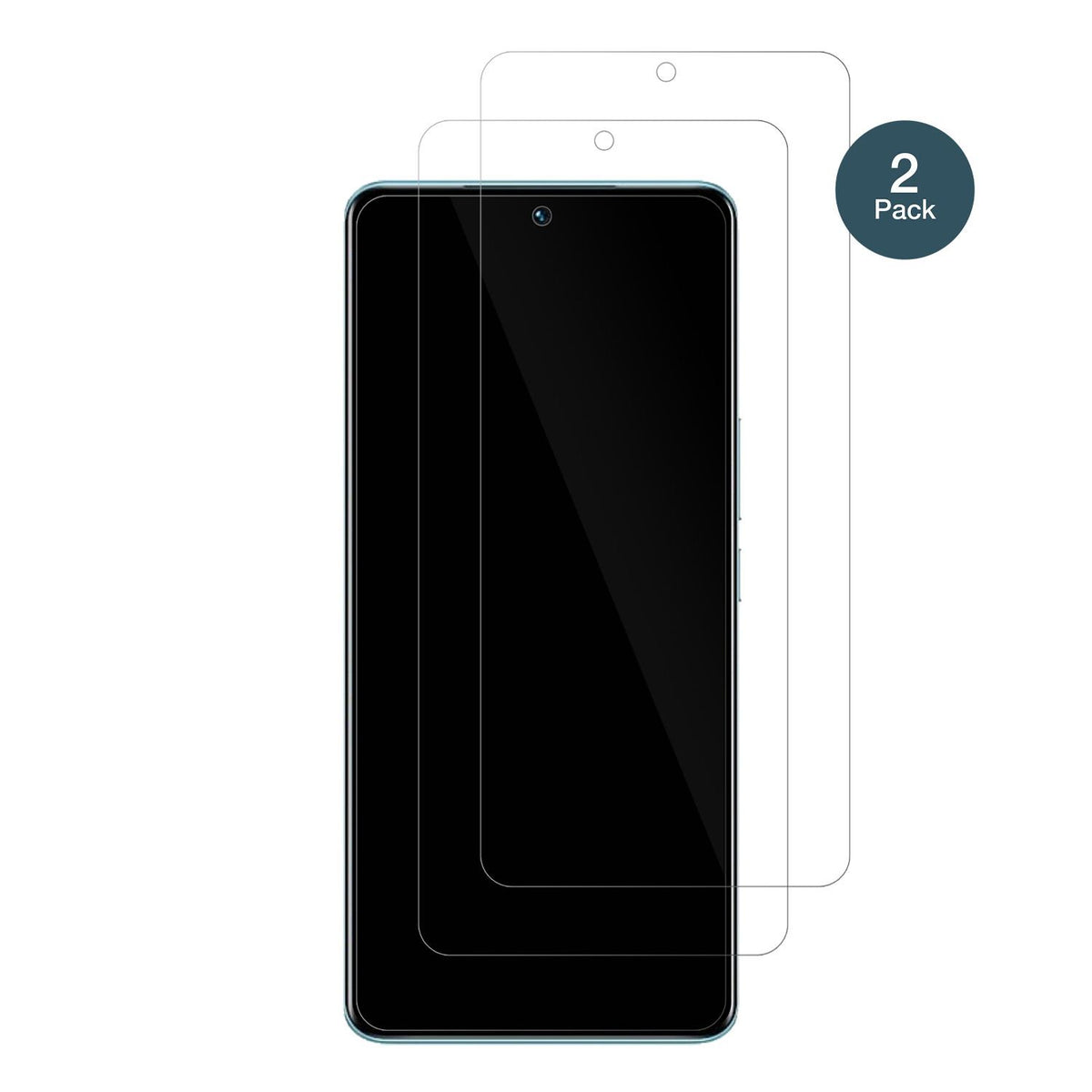 2x 9H Schutzfolie für Vivo V25 Pro Panzerfolie