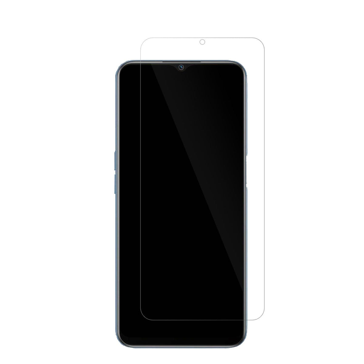 6x Schutzfolie klar für OPPO A16 Display-Schutzfolie