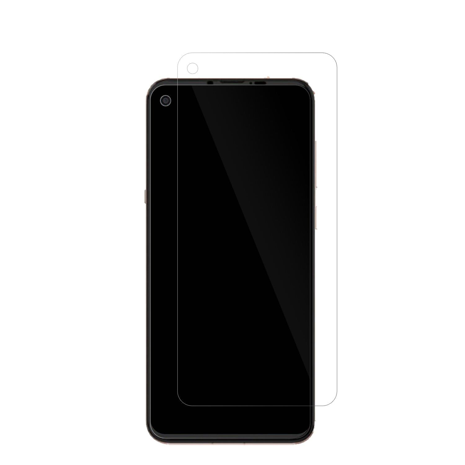 HisenseU30 mit aufgebrachter dipos Displayschutzfolie, glasklare Darstellung ohne Einschränkungen