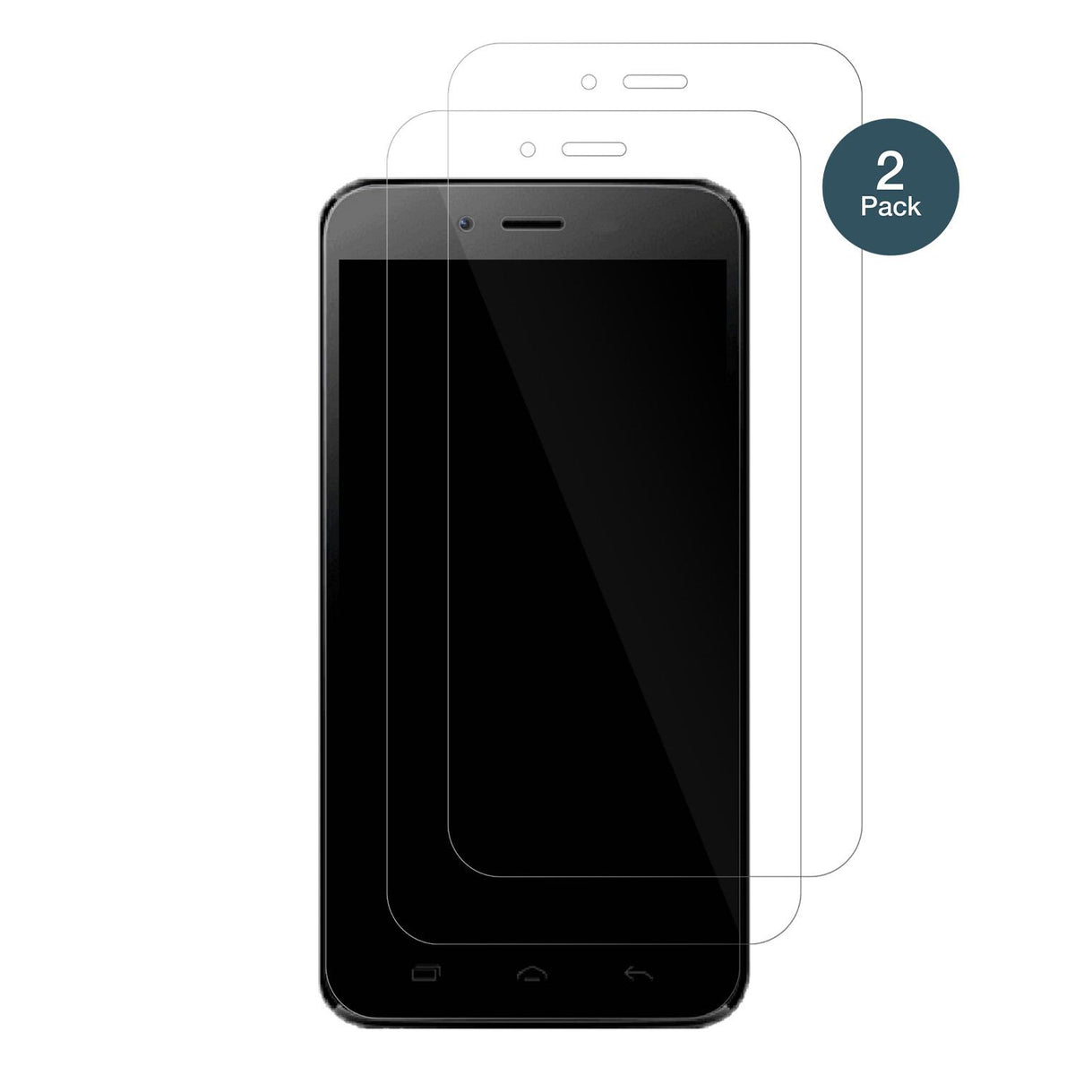 2x 9H Schutzfolie für Bmobile AX1078 Panzerfolie