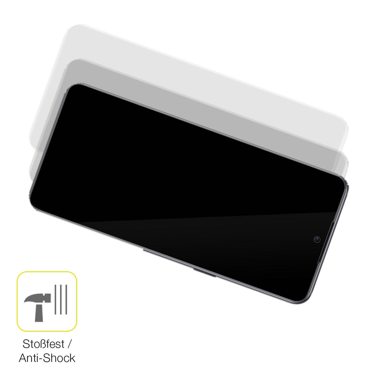 Schutz gegen Kratzer auf dem Nubia Pad 3D 12.4 Glas durch Schlüssel, Stöße gegen die Tischkante oder Stürze
