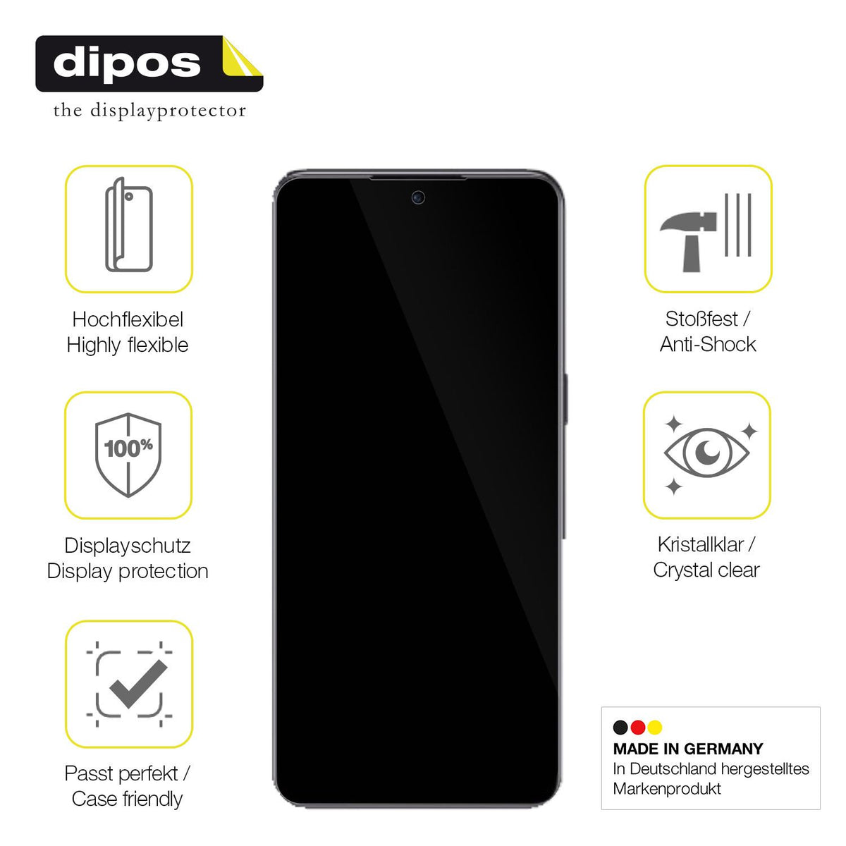 2x 3D Full Cover Schutzfolie für OnePlus Ace Pro 5G