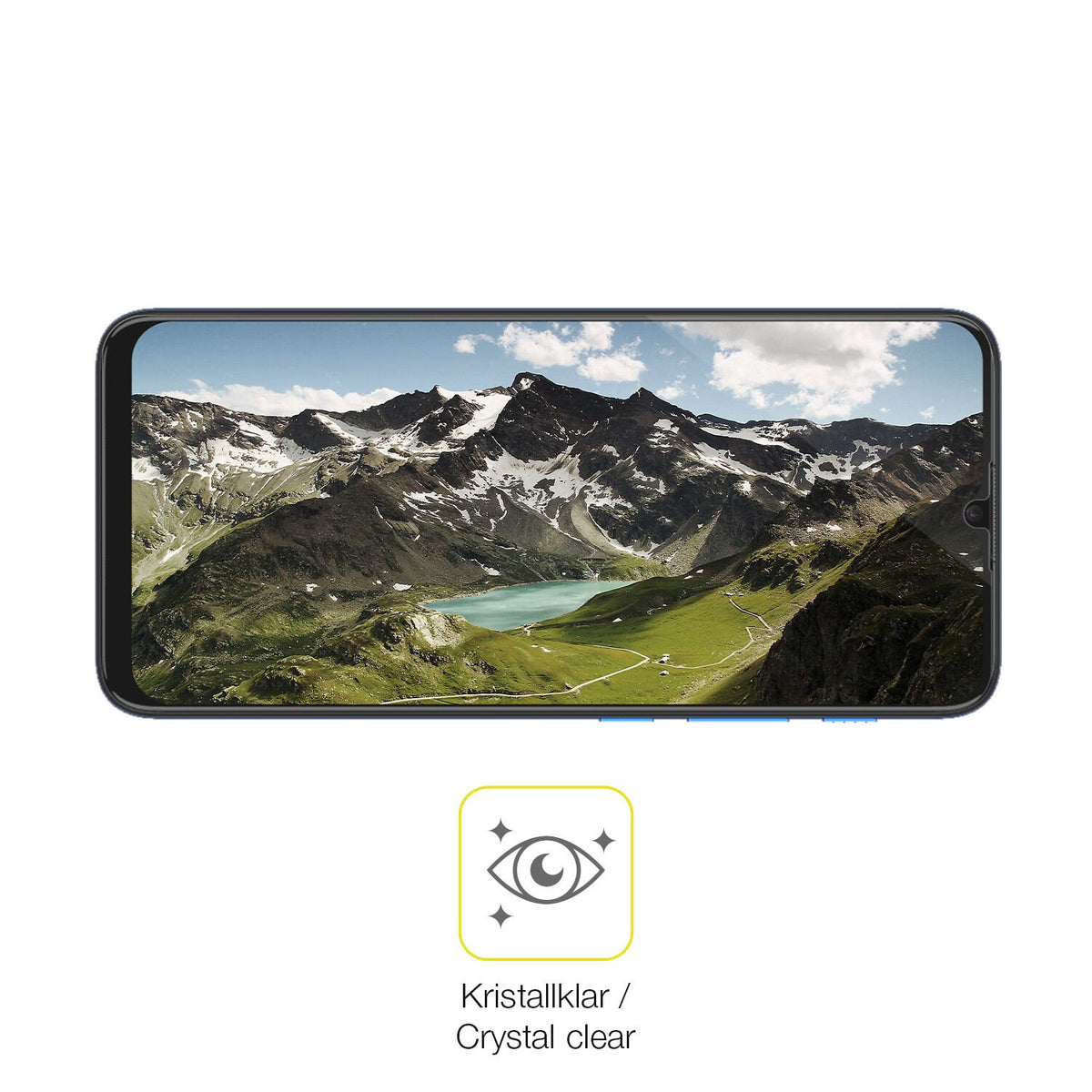 2x 3D Full Cover Schutzfolie für MOTOROLA Moto E7 Power
