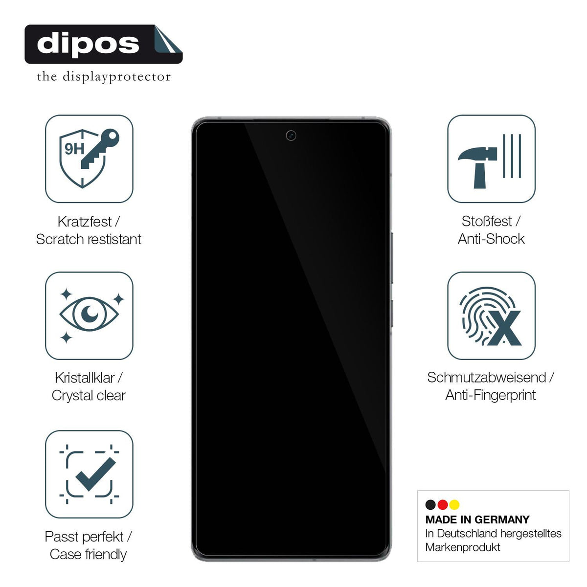 2x 9H Schutzfolie für VIVO X90 Pro Panzerfolie
