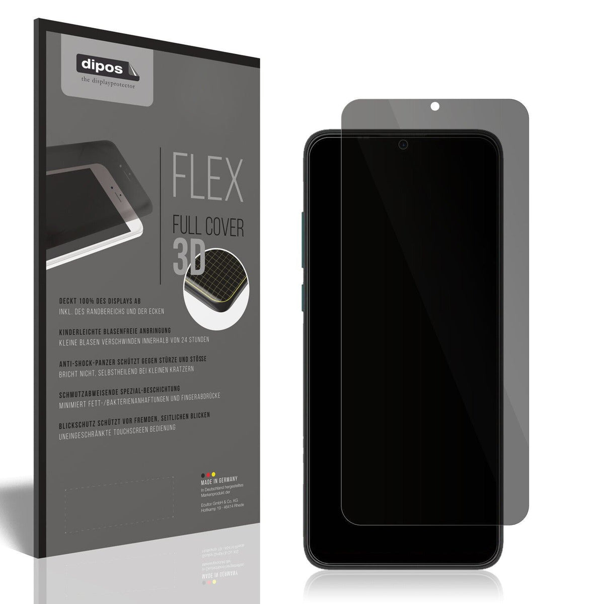Full Cover Privacy Blickschutzfolie für Micromax In 2c