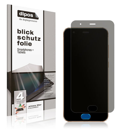 Blickschutzfolie für Xiaomi Mi Note 3 matt Schutzfolie Privacy