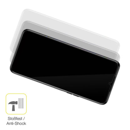 2x 3D Full Cover Schutzfolie für Tecno Spark 9T