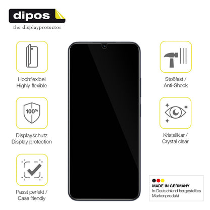 2x 3D Full Cover Schutzfolie für Realme C33