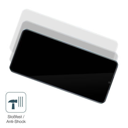2x 9H Schutzfolie für OPPO A58x Panzerfolie
