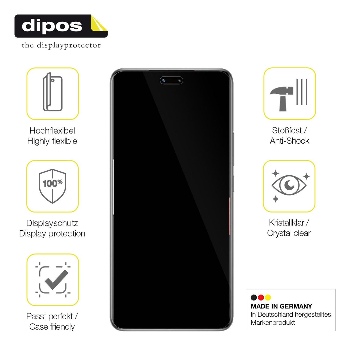 2x 3D Full Cover Schutzfolie für Xiaomi Civi 2