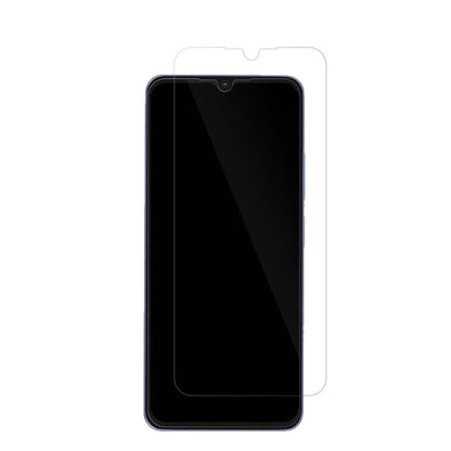 XiaomiPoco C55 mit aufgebrachter dipos Displayschutzfolie, glasklare Darstellung ohne Einschränkungen