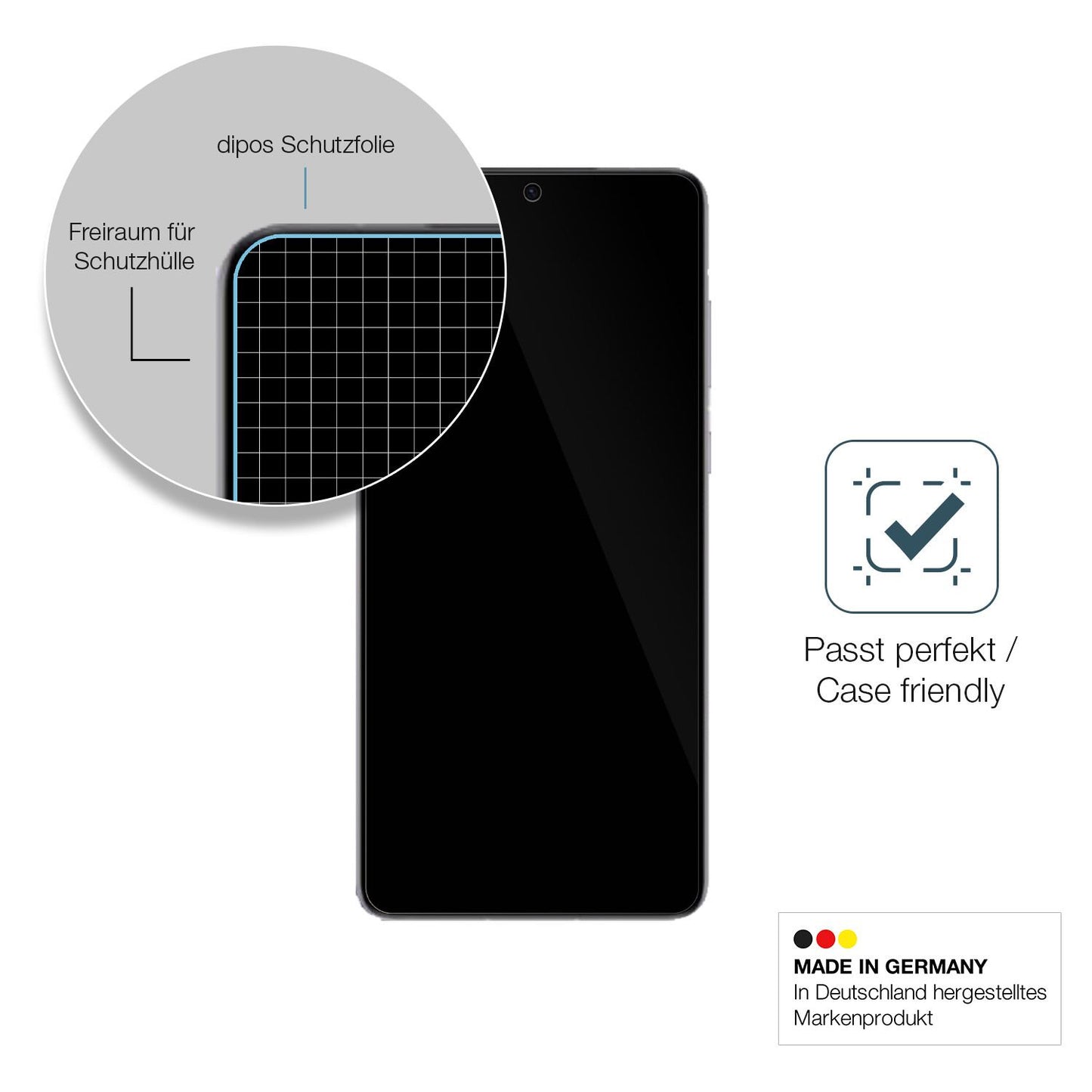 2x 9H Schutzfolie für Huawei Mate 50E Panzerfolie