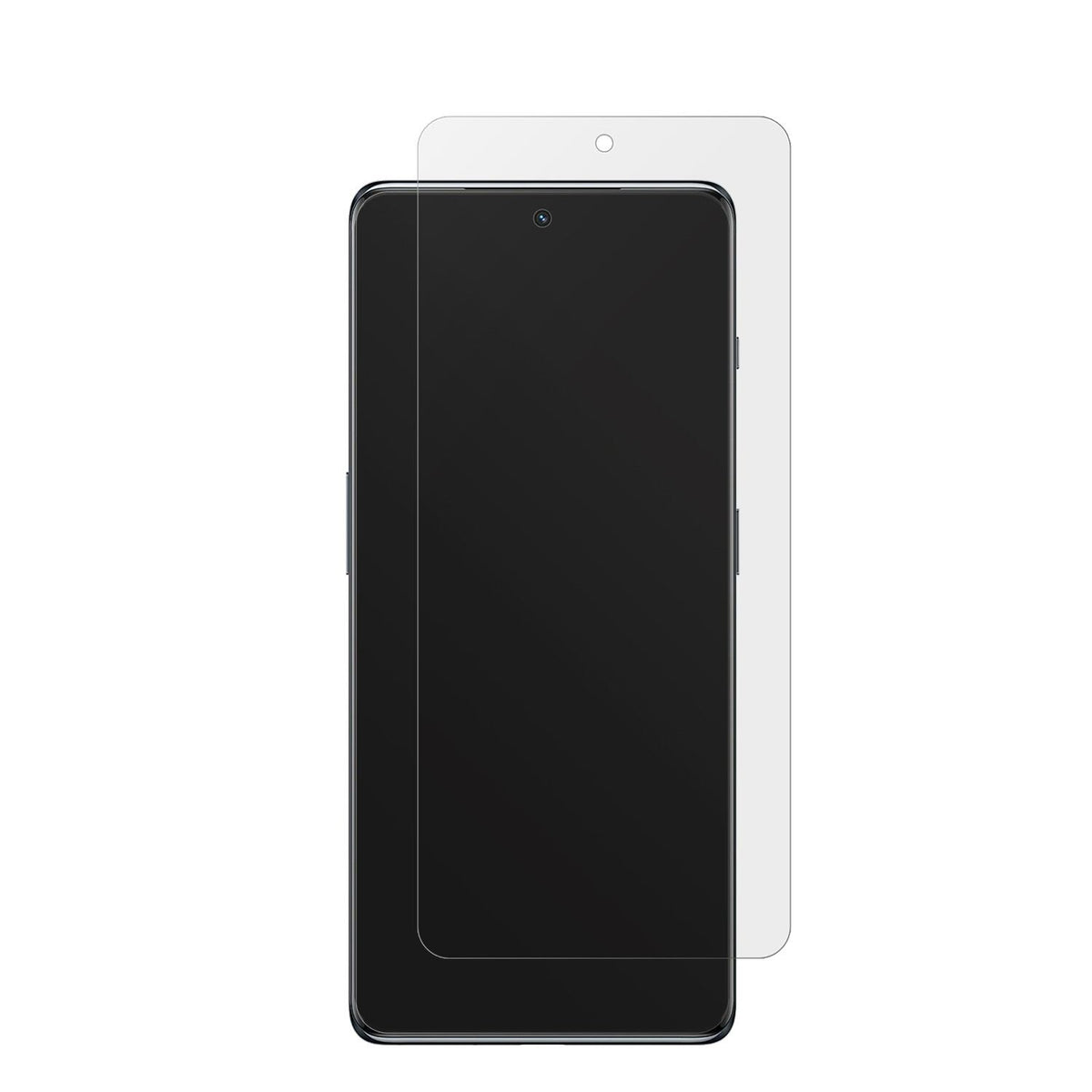OnePlus11R mit aufgebrachter dipos Displayschutzfolie, die lästige Fingerabdrücke minimiert