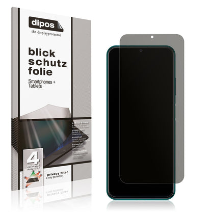 Blickschutzfolie für Philips S706 matt Schutzfolie Privacy