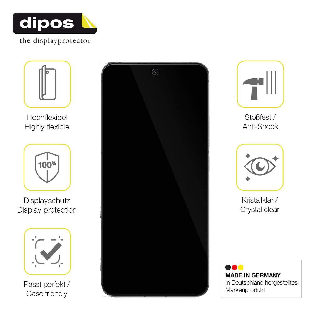 2x 3D Full Cover Schutzfolie für Meizu 20