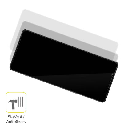 2x 3D Full Cover Schutzfolie für Sony Xperia 1 IV