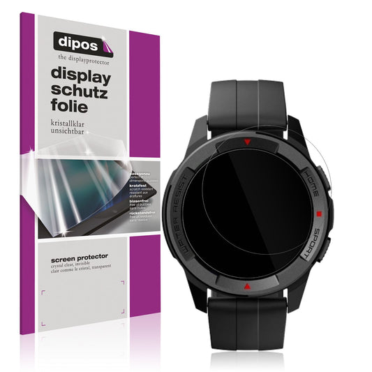 6x Schutzfolie klar für Mibro Watch X1 Display-Schutzfolie