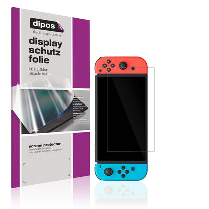 2x Schutzfolie klar für Nintendo Switch OLED Display-Schutzfolie