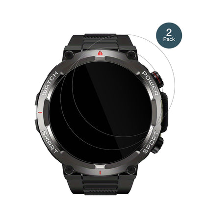 2x 9H Schutzfolie für IOWODO W50 1.39 Zoll Smartwatch Panzerfolie