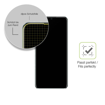 2x Full Cover Schutzfolie matt für Realme V23i