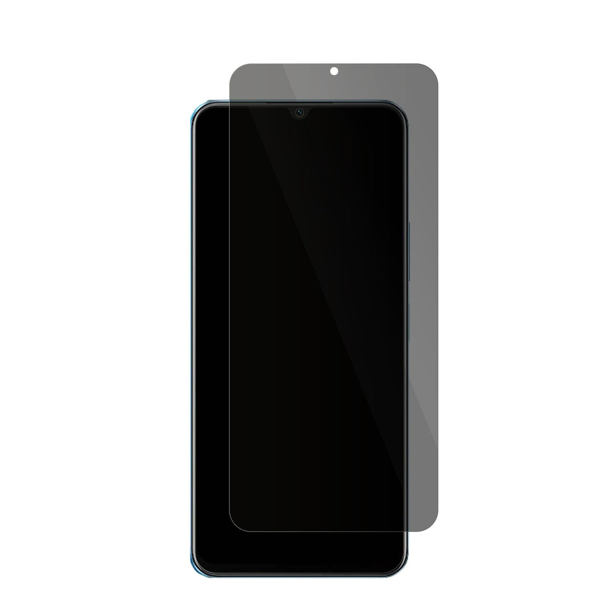 Full Cover Privacy Blickschutzfolie für Vivo iQOO Z6x