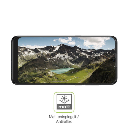 2x Full Cover Schutzfolie matt für Alcatel 3L 2020