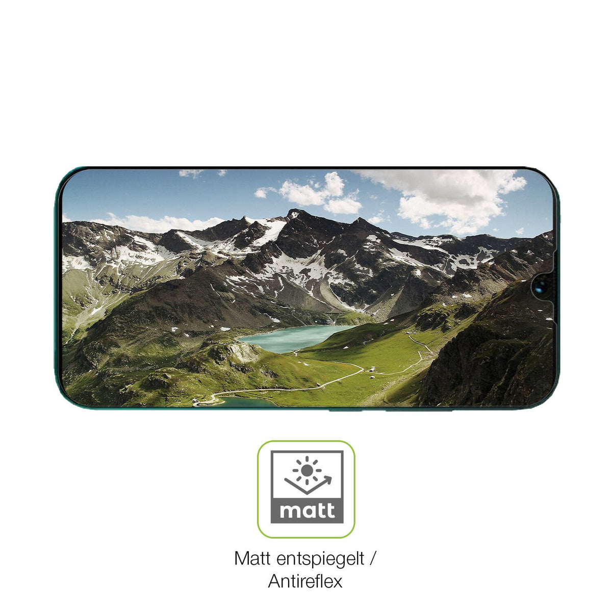 2x Full Cover Schutzfolie matt für Benco Y50