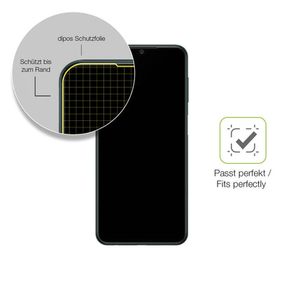 2x Full Cover Schutzfolie matt für Samsung Galaxy M13 5G