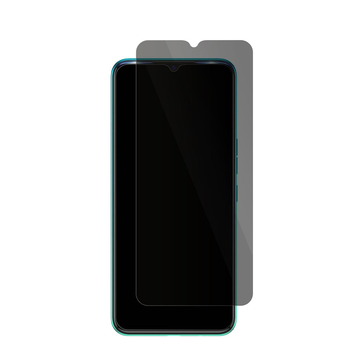 Full Cover Privacy Blickschutzfolie für Tecno Spark 7T