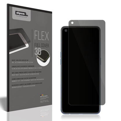 Full Cover Privacy Blickschutzfolie für Oppo F19