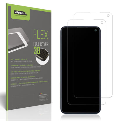2x Full Cover Schutzfolie matt für Samsung Galaxy F52