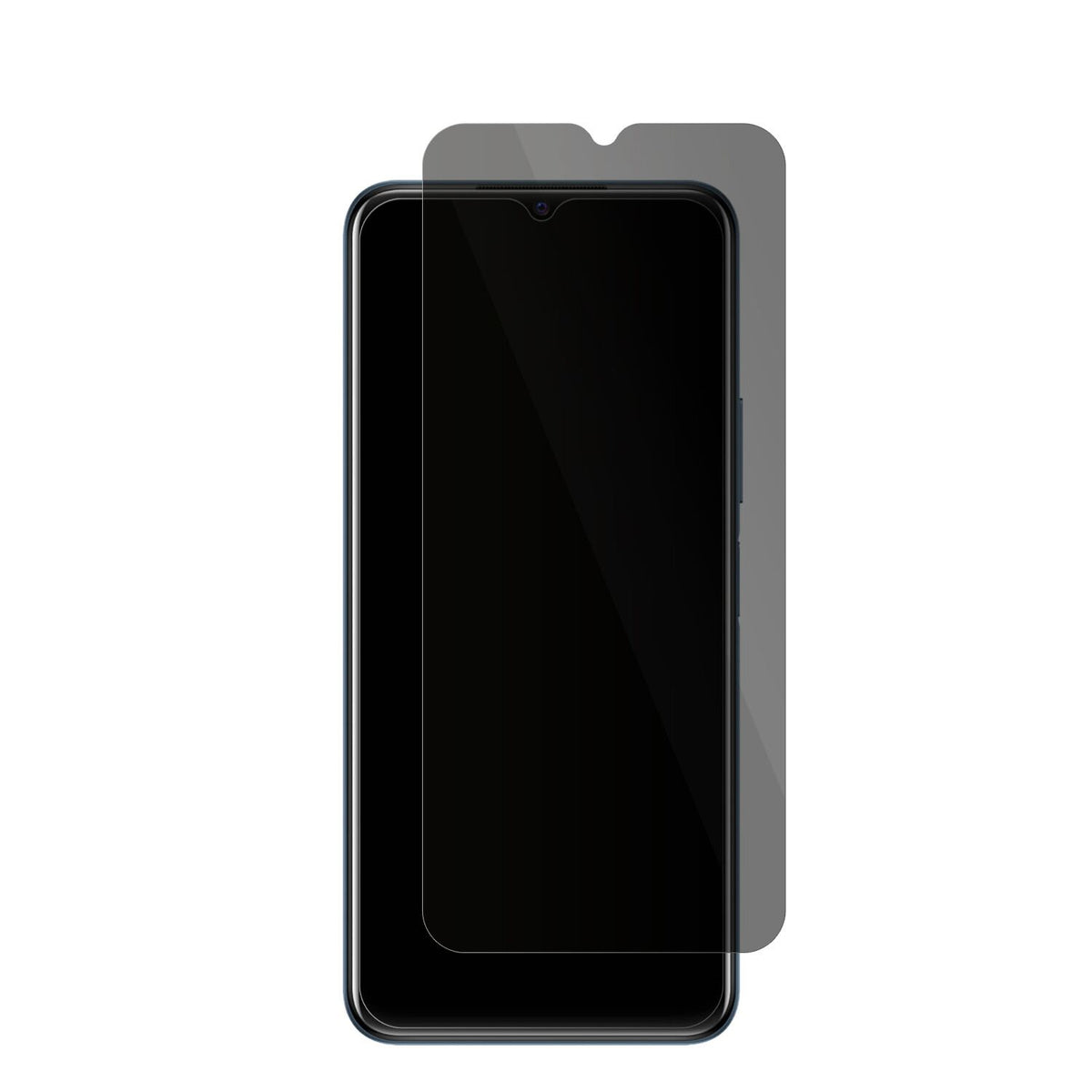 Full Cover Privacy Blickschutzfolie für Vivo Y21 S