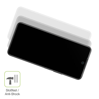 2x Full Cover Schutzfolie matt für Infinix Zero 5G
