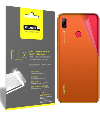 2x 3D Full Cover Schutzfolie für Huawei Nova Lite 3 Rückseite