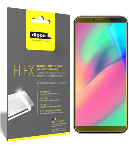2x 3D Full Cover Schutzfolie für Cubot J3