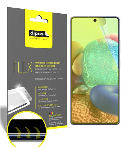 2x 3D Full Cover Schutzfolie für Samsung Galaxy A71 5G