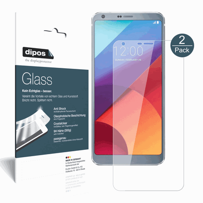 2x 9H Schutzfolie für LG G6 Panzerfolie