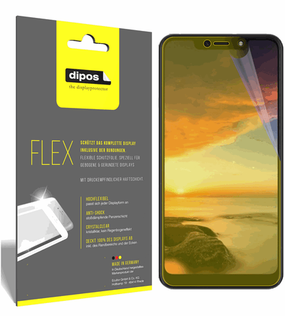 3x 3D Full Cover Schutzfolie für Hisense H18