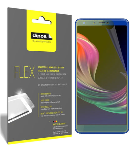 2x 3D Full Cover Schutzfolie für Panasonic Eluga Ray 600