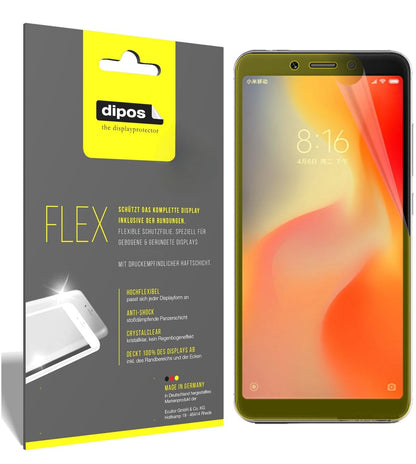 2x 3D Full Cover Schutzfolie für Xiaomi Redmi 6