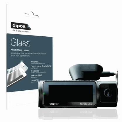 2x 9H Schutzfolie für Vantrue Nexus 4 Pro Panzerfolie