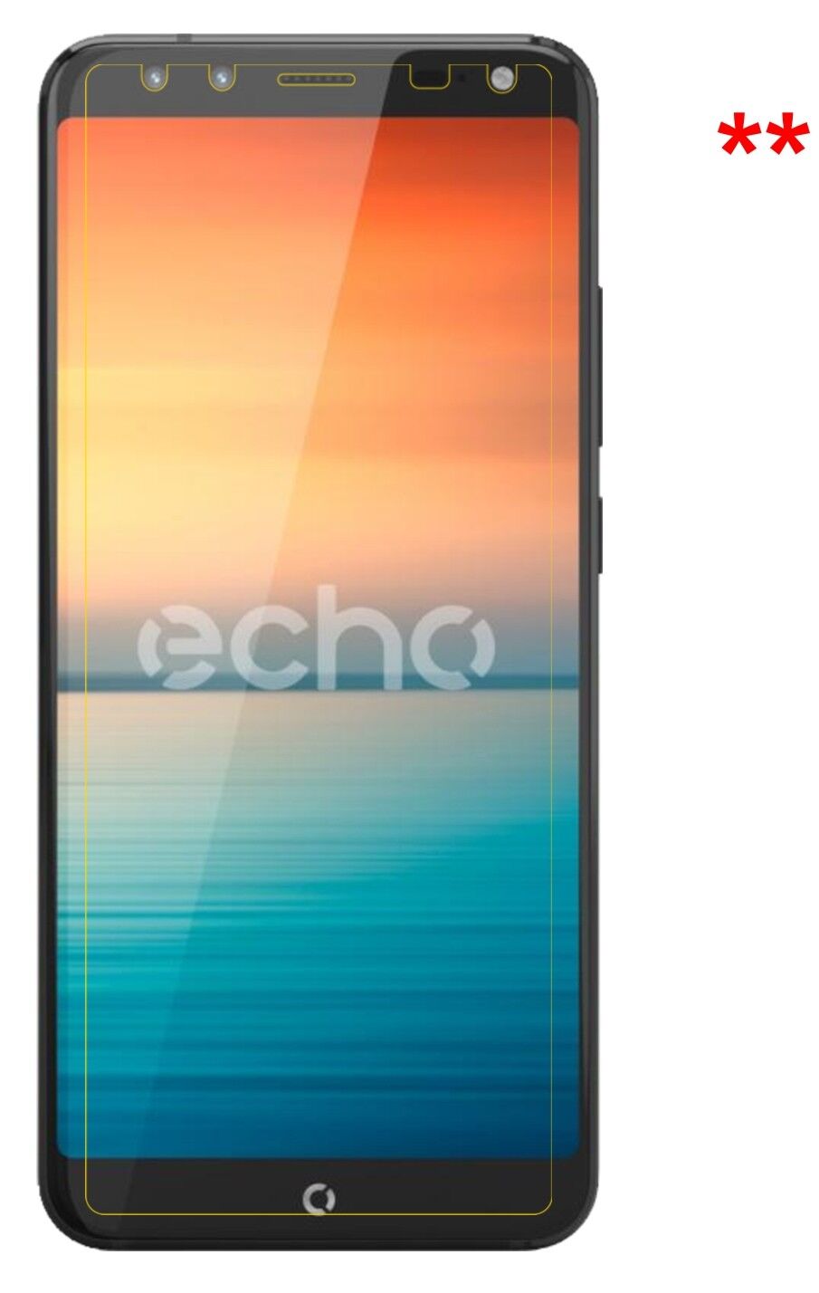 Dünne und klare Folie passend zugeschnitten für Echo Horizon