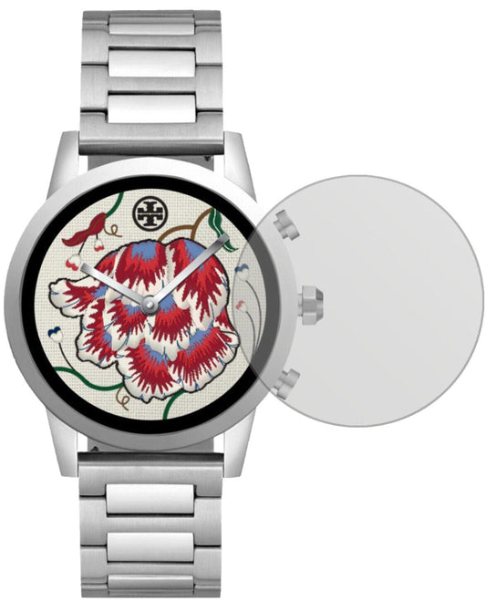 Matte Displayschutzfolie von dipos passend für Tory Burch Gigi Watch 40mm, präziser Zuschnitt und blasenfrei montiert
