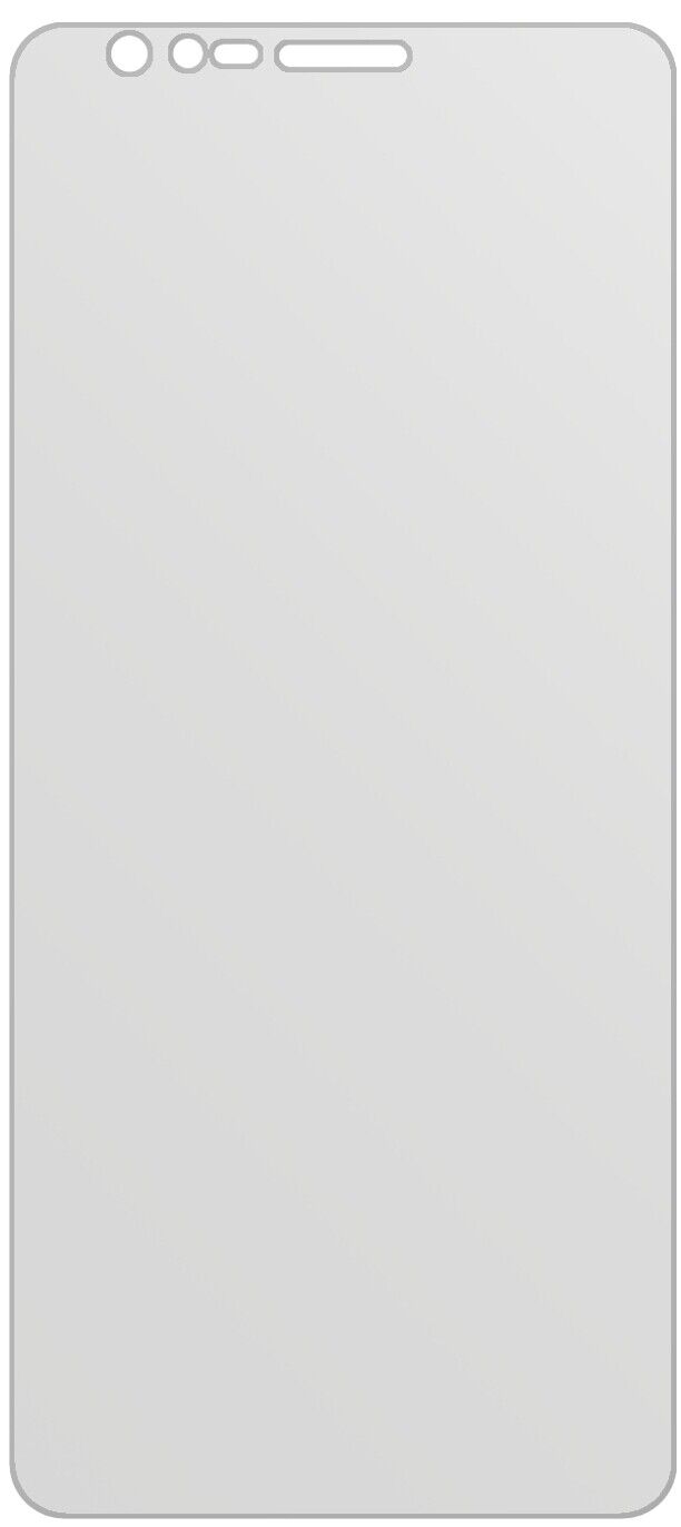 dipos Displayschutz für Haier P10, mattierte Oberfläche, geringe Dicke und perfekte Passform